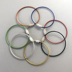 Creative Colors Steel Wire Lock, 20 pieces
