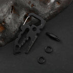 Portable multifunctional EDC keychain