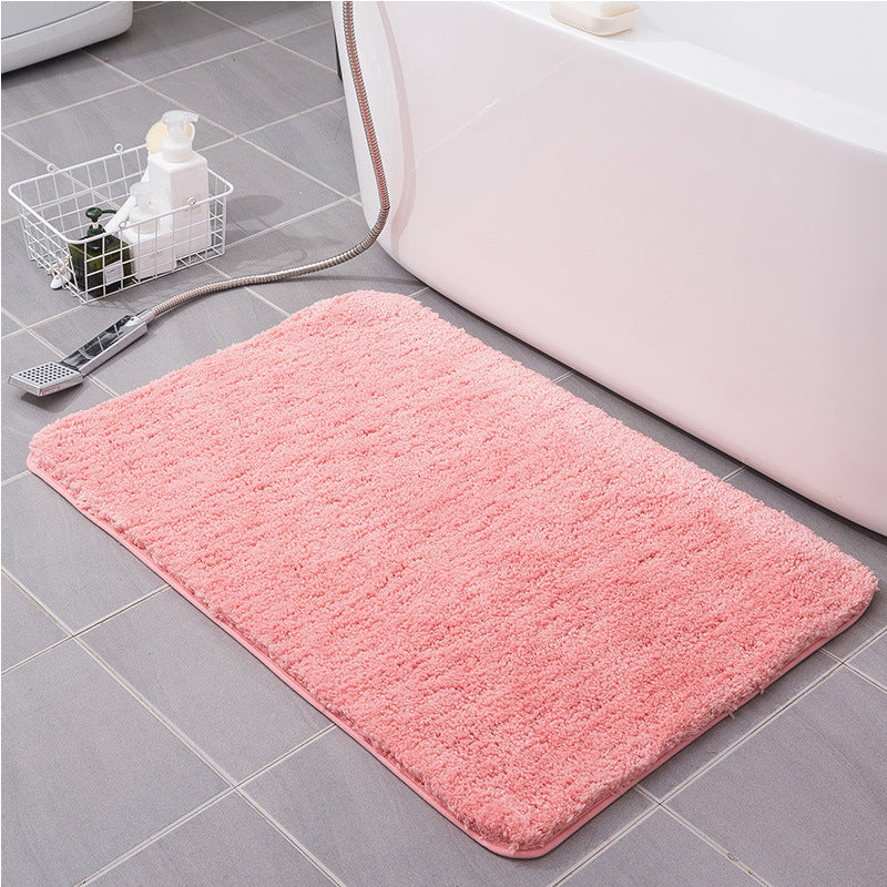 Drying & Non-Slip | Modern Bathroom Rug in Scandinavian Style