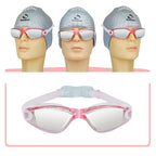 No leak anti-fog UV protection triathlon swim goggles