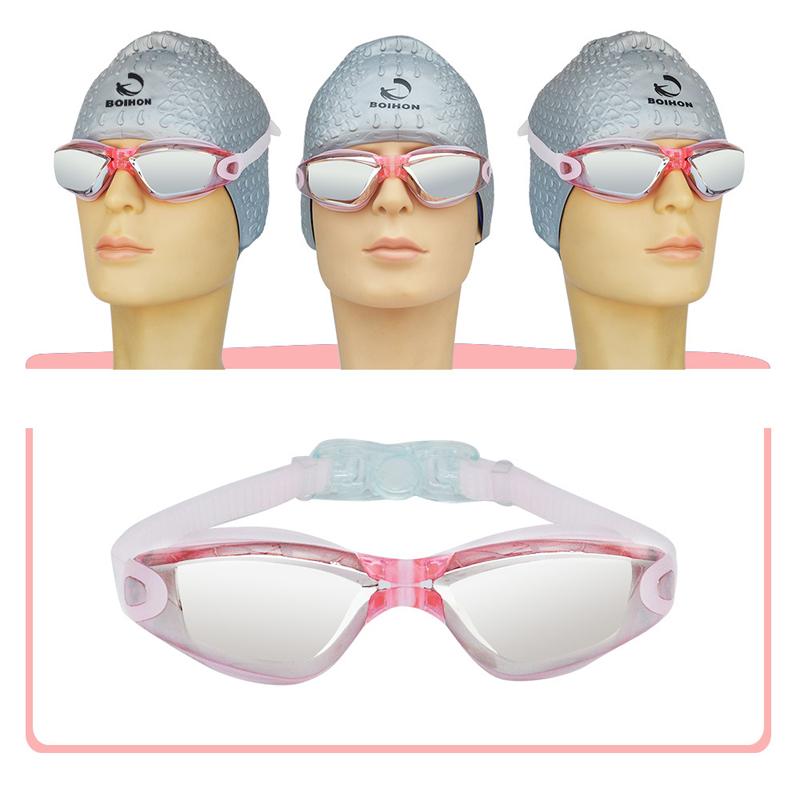 No leak anti-fog UV protection triathlon swim goggles