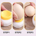 Egg perforator with safety lock