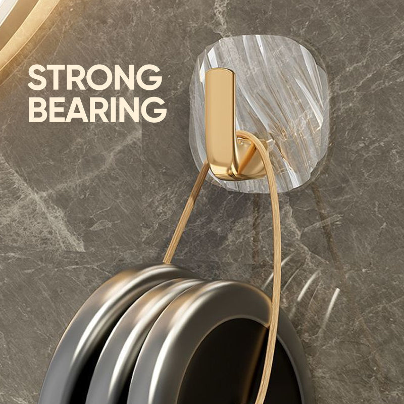 Transparent Acrylic Adhesive Wall Hook Exquisite Punch-Free Hook