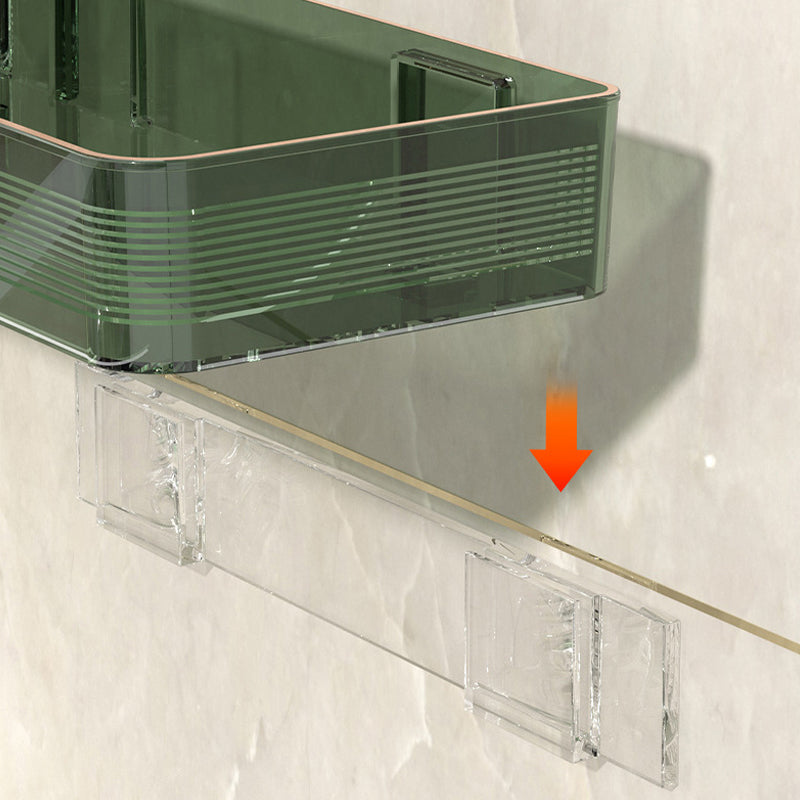Wall-mounted punch-free corner shelf