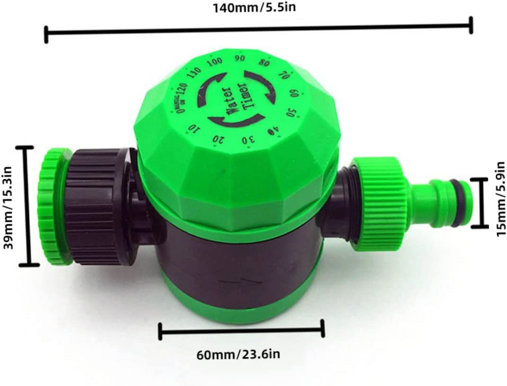 Automatic Watering Timer for Garden – Adjustable Watering Time for Plants