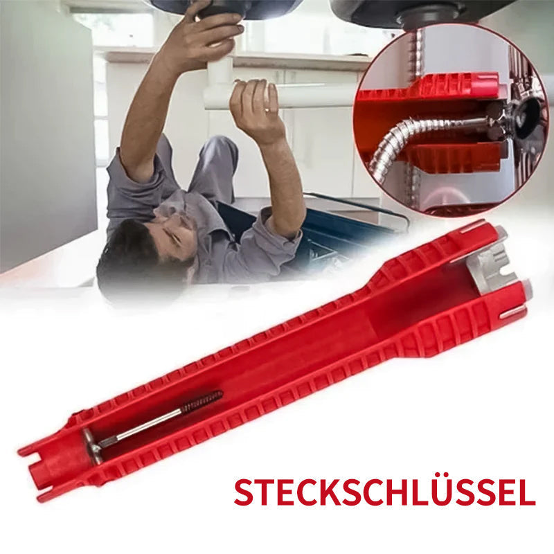 8-in-1 Sink Multi Water Pipe Wrench
