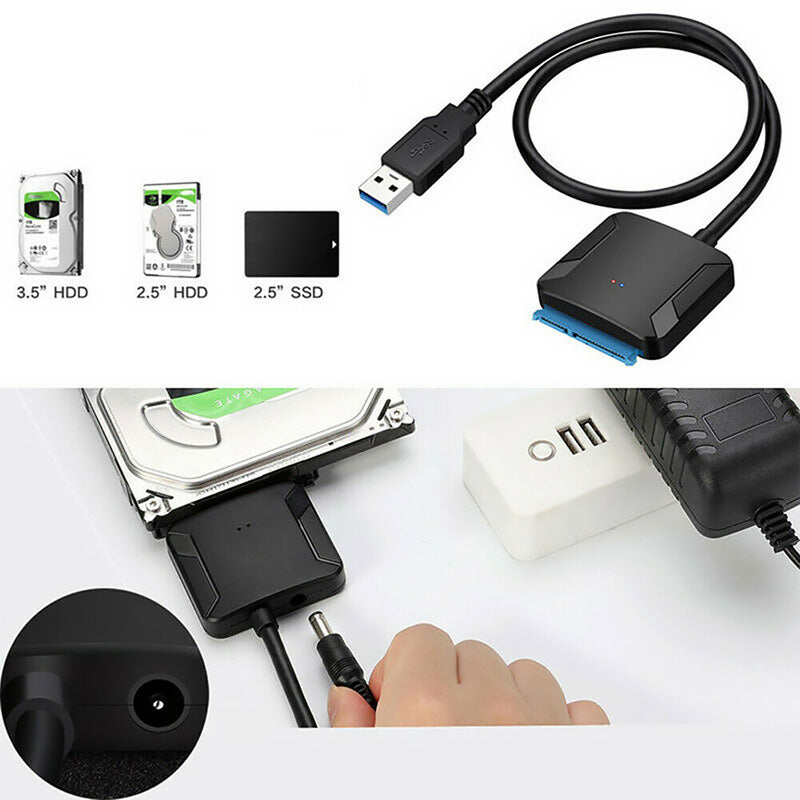 USB 3.0 to SATA III hard drive adapter