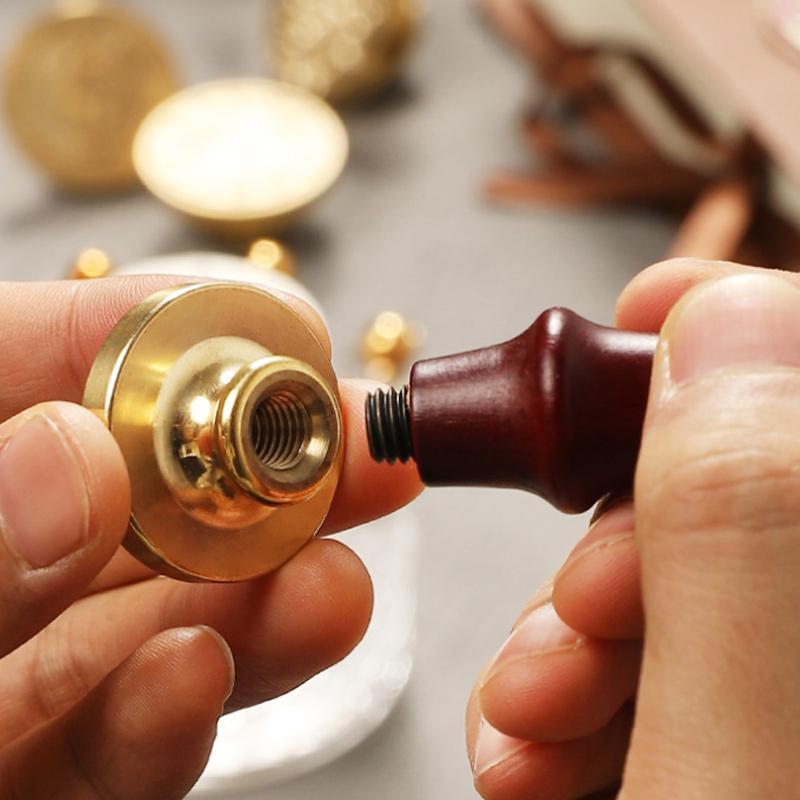 Sealing spoon & wax seal stamp