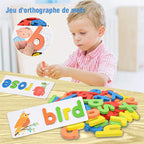 Letter recognition spelling game