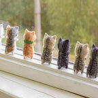 DIY Cat Wool Felt Gift for Cat Lovers