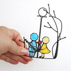 Suncatcher Stained Glass Window Hanger