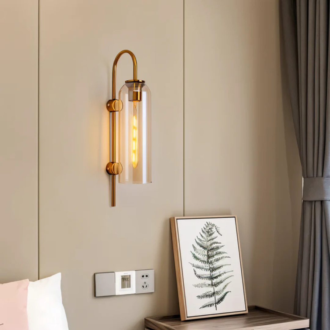 Stylish Glass LED Wall Lamp