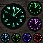 Design of dental equipment with multicolored LED light