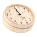 NordicHush Silent Wooden Wall Clock