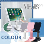 Folding Phone and Tablet Stand with Adjustable Height and Angle