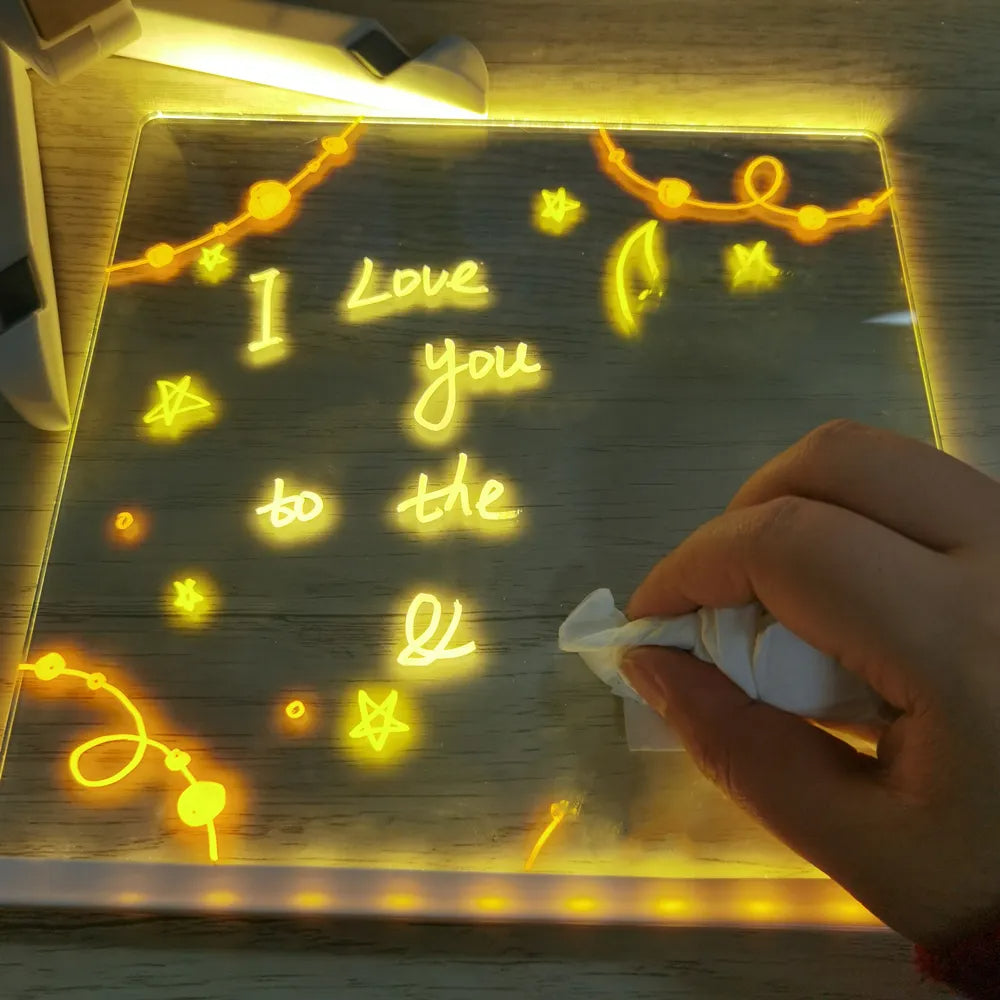 Light explosion of creativity - Drawing board