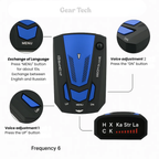 Radar Detector UK – Flash Speed Camera Detector with Precision Long-Range Detection for Safe Driving