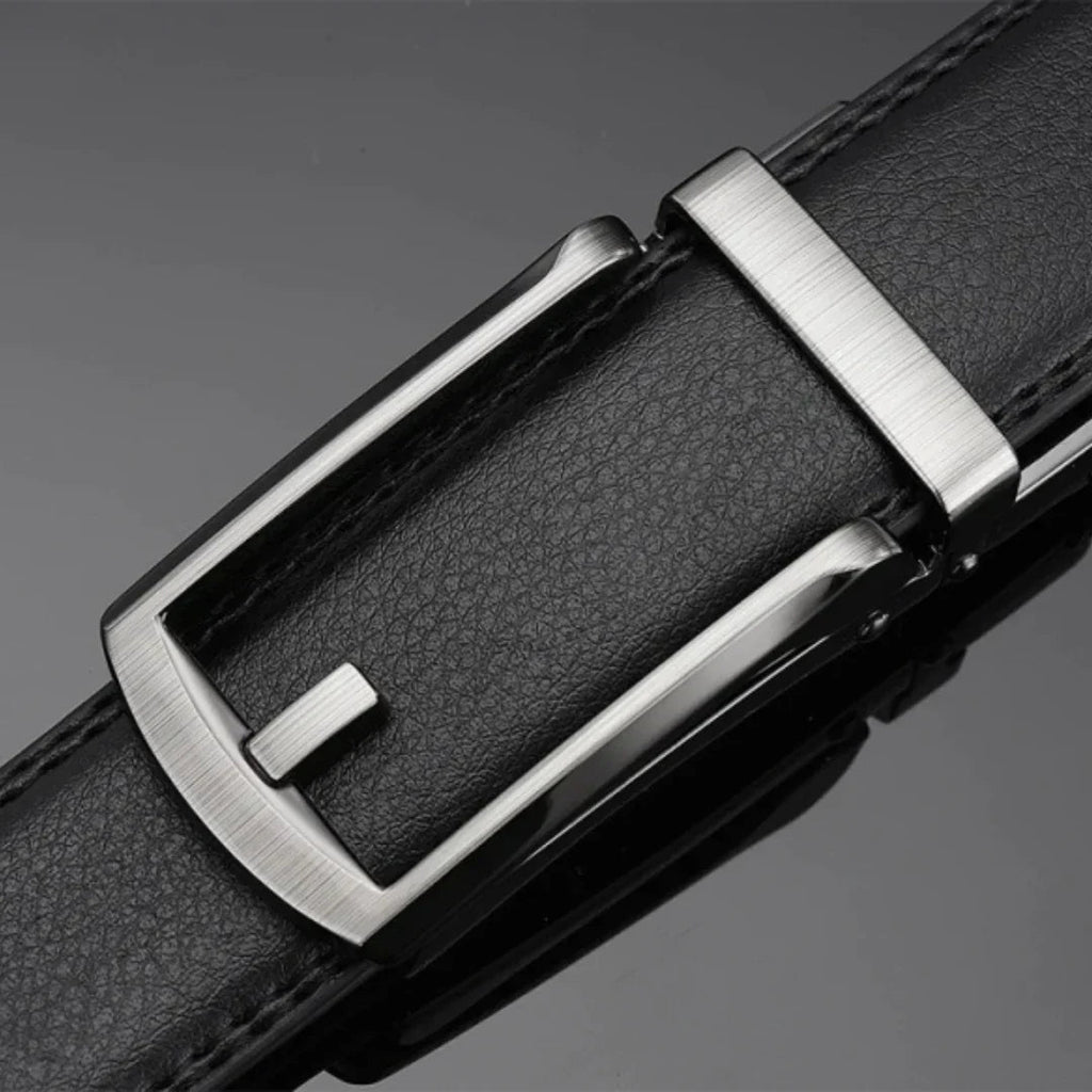 EliteSlide Belt – Luxury Leather Adjustable Accessory