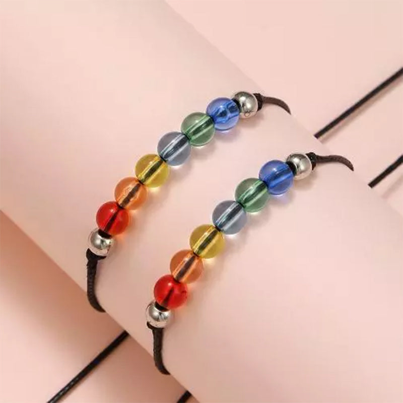 Acrylic Bead Bracelet