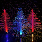 LightGarden Solar Set – 3 Color Changing LED Garden Lights on Solar Power