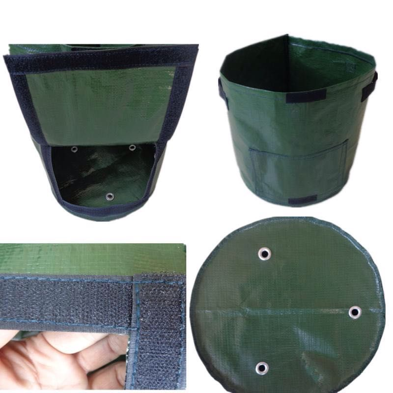 Planting bag for potatoes – Reusable and with viewing window