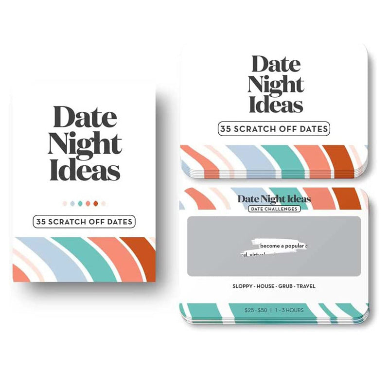 Fun & adventurous date night ideas game set