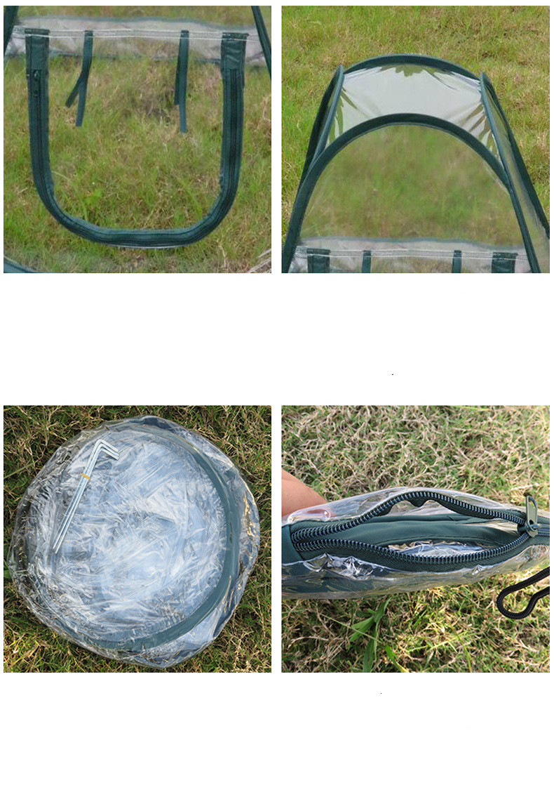 Compact Plant Protection Tent for Garden Plants – Transparent Greenhouse