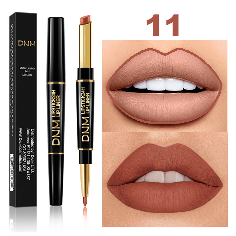 Lip liner and lip stick 2 in 1