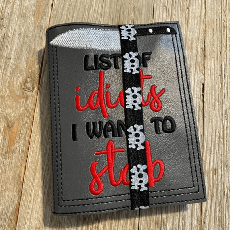Humorous notebook cover