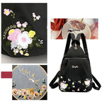 Embroidery Light Backpack