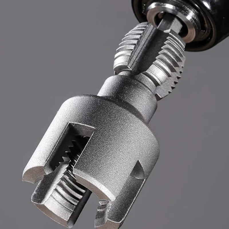 Integrated Internal & External Pipe Threading Tool