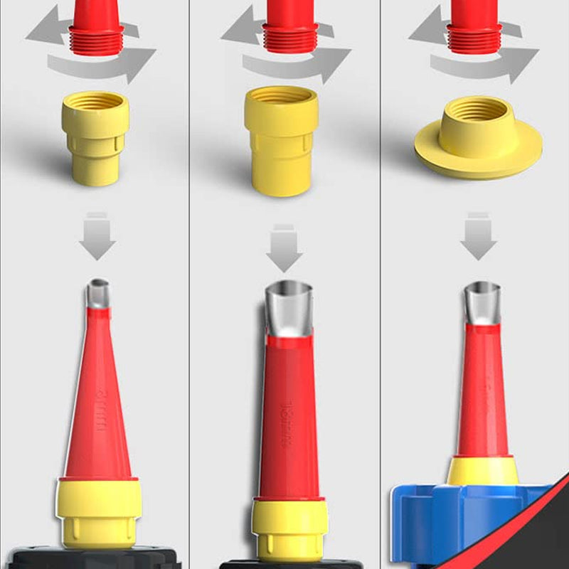 Universal Integrated Rubber Nozzle Tool Set