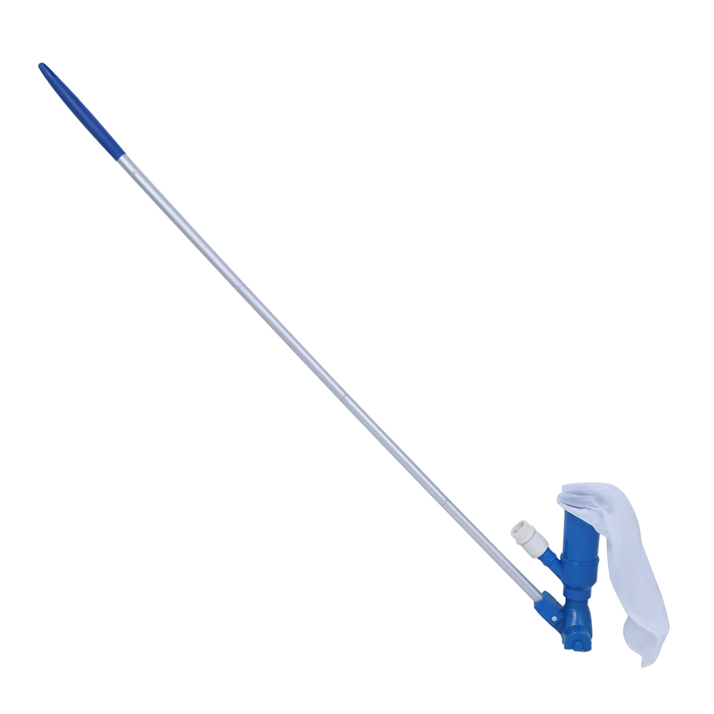 Pool cleaning set with telescopic pole – net filter and accessories for pool care