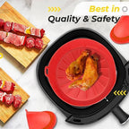 Hot Air Fryer Tray Easy to Clean Non-Stick Bakeware