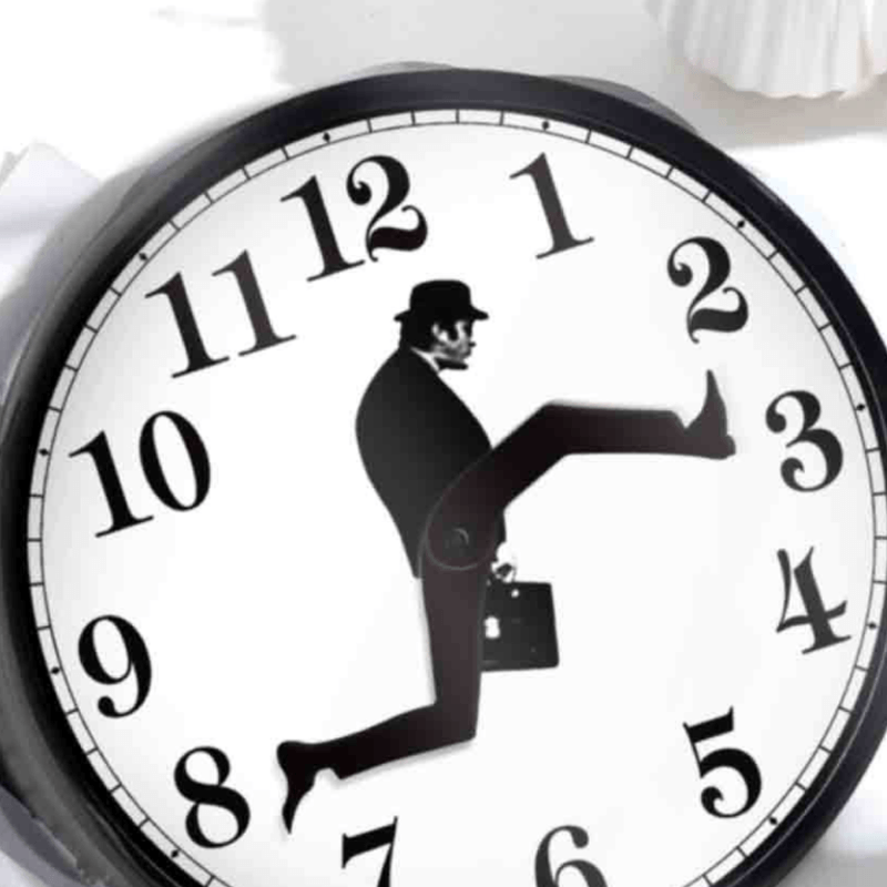 Ministry of Stupid Walks Clock