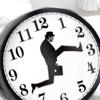 Ministry of Stupid Walks Clock