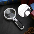 20X magnifying glass with LED light