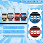 Keychain designed as a slot machine