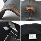 New trendy leather beret