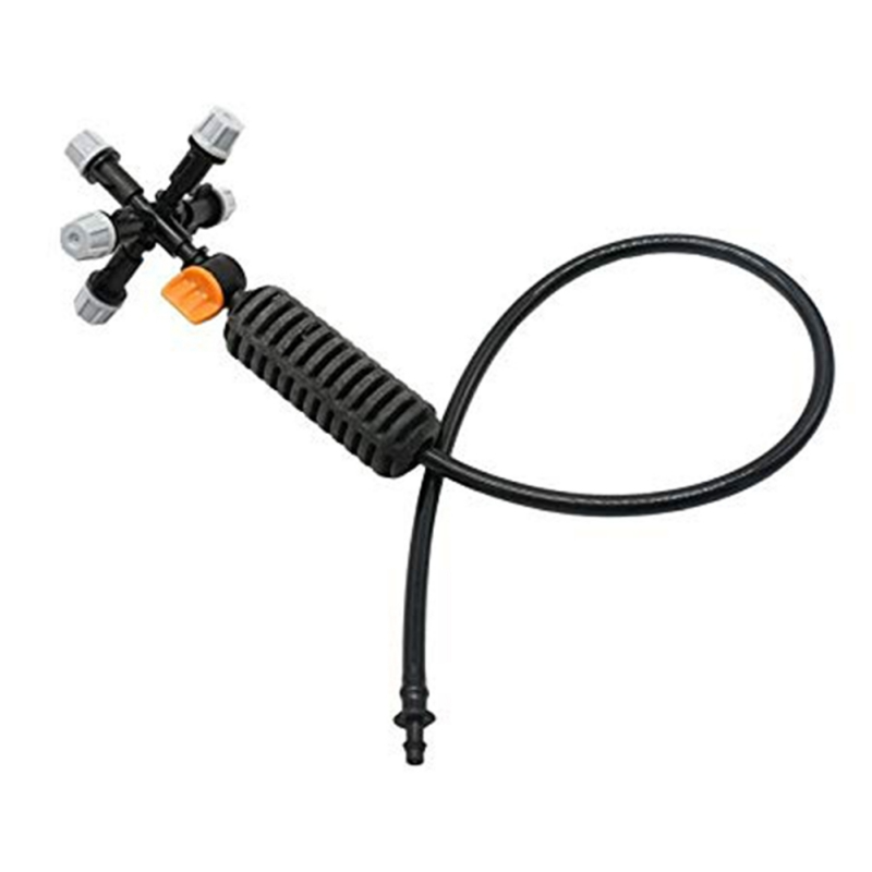 Rotatable Spray Nozzle with Multiple Spray Heads – Adjustable Irrigation for Garden Plants