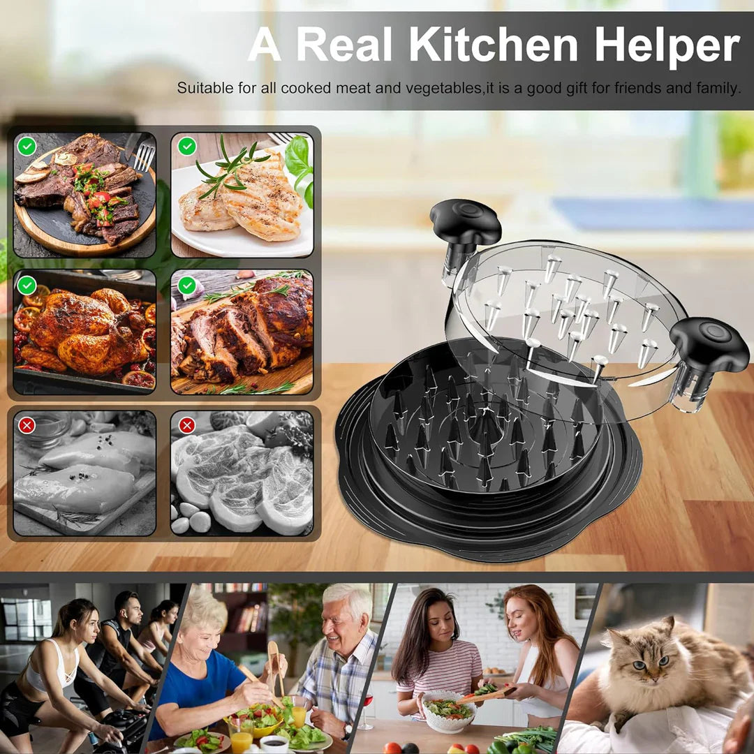 Ergonomic Chicken Chopper