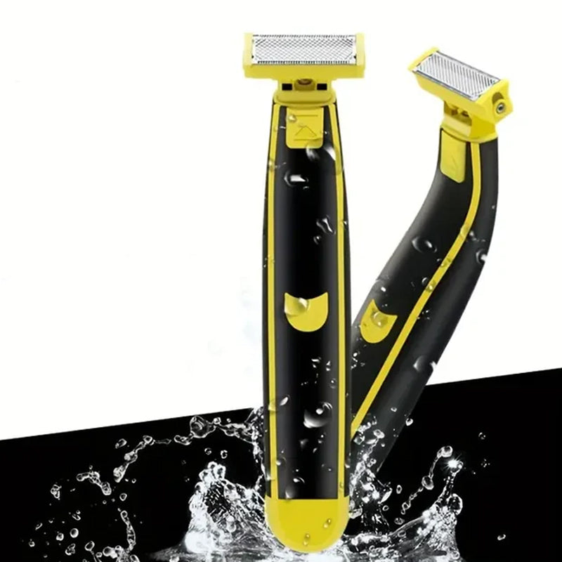 Full body washed wet and dry shaver
