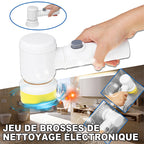 Multifunctional electric cleaning brush