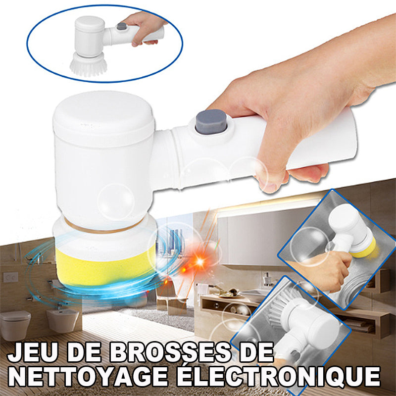 Multifunctional electric cleaning brush