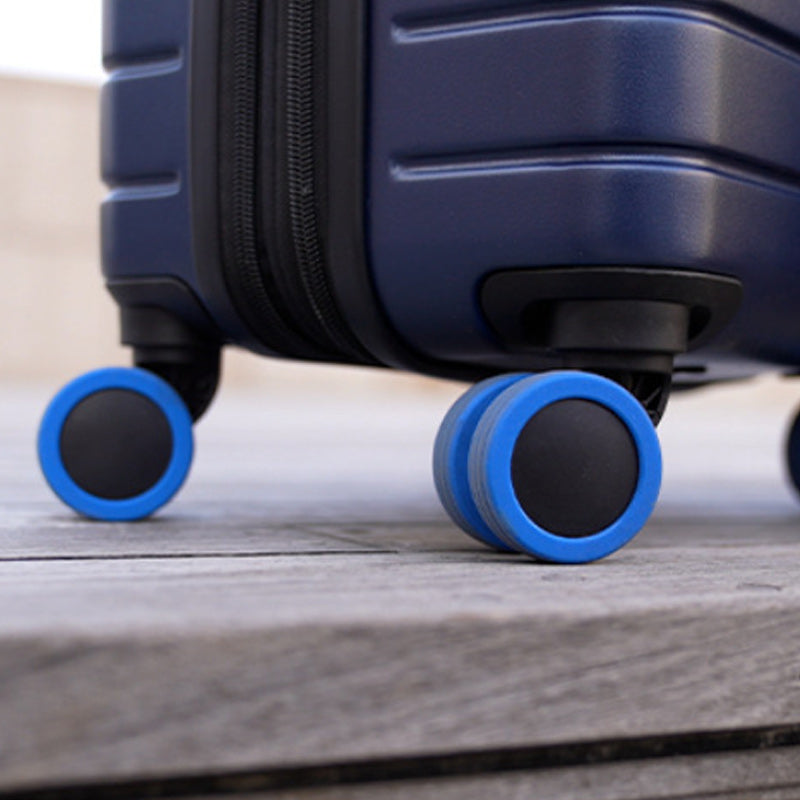 Luggage suitcase wheels cover