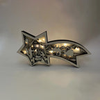 LED Wood Christmas Star Light