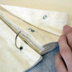 White Fabric Sketchbook
