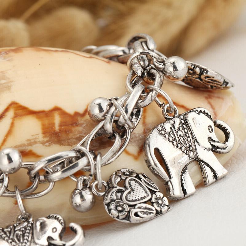 Handmade Vintage Elephant Anklet
