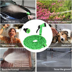 Magic hose with 7 spray gun functions