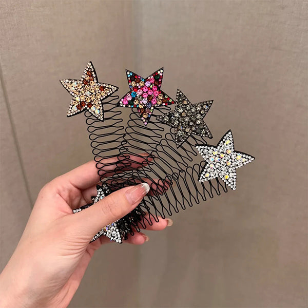 Invisible star hairpin